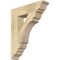 Ekena Millwork Olympic Traditional Rough Sawn Bracket, Douglas Fir, 4"W x 18"D x 22"H BKT04X18X22OLY01RDF - alternate 1